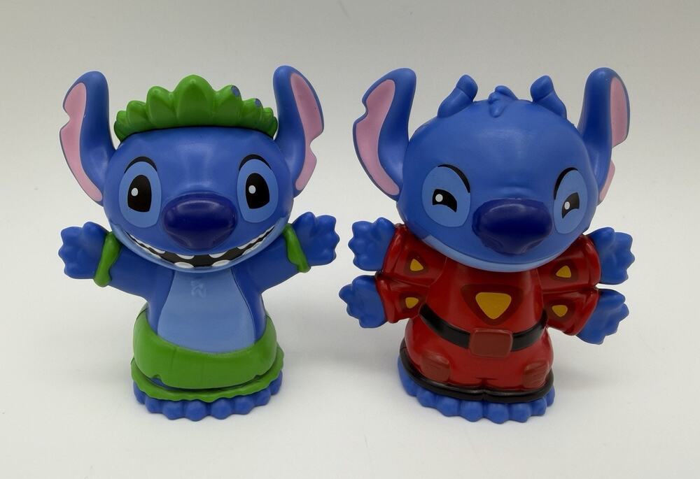 Little People Lilo & Stitch x2 Figures Special Edition Hula Space Fisher Price